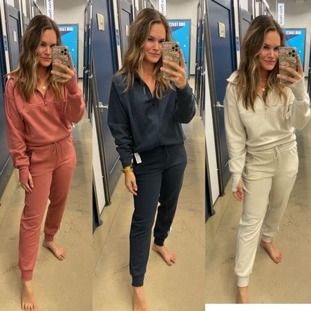 . Loving these old navy sets. They remind me of lulu - quality is so good and they come in such pretty colors ✨ high sellout risk for these 
.
#oldnavy #oldnavstyle #oldnavyactive #loungesets #loungewear #casualstyle #casualoutfit 

#LTKsalealert #LTKfitness #LTKfindsunder50