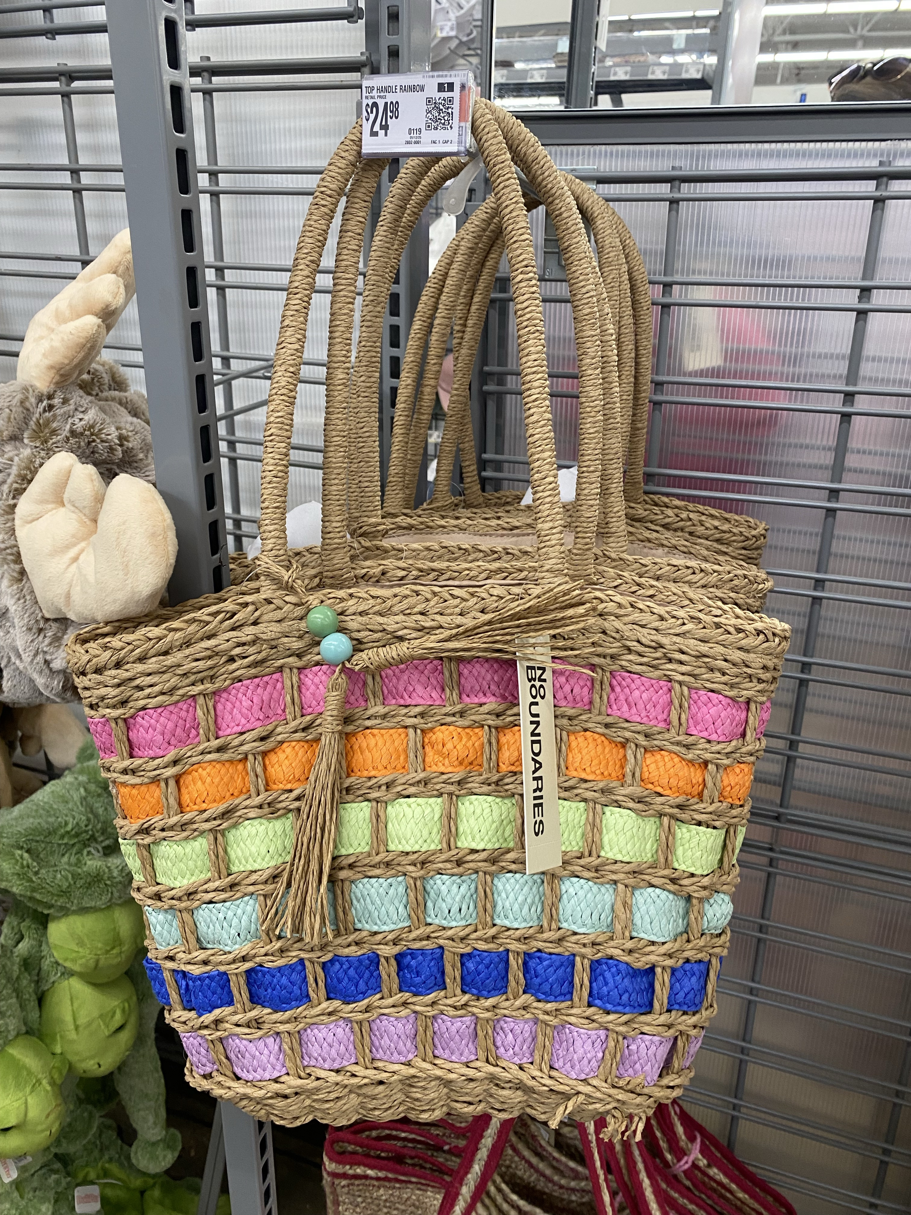 Walmart beach bag!! Straw purse! Beach accessories 