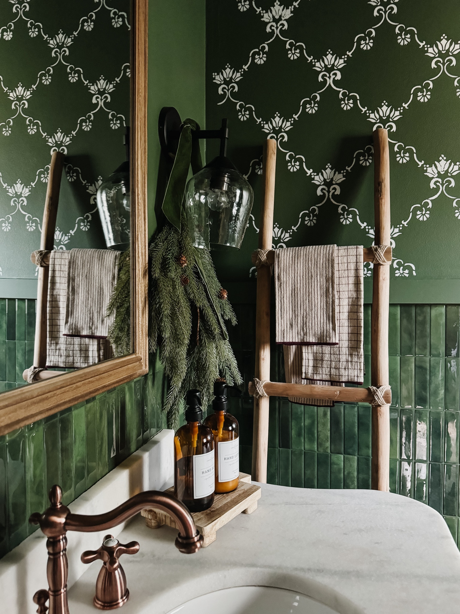 Green holiday bathroom! 🌲


#LTKSeasonal #LTKHoliday #LTKHome