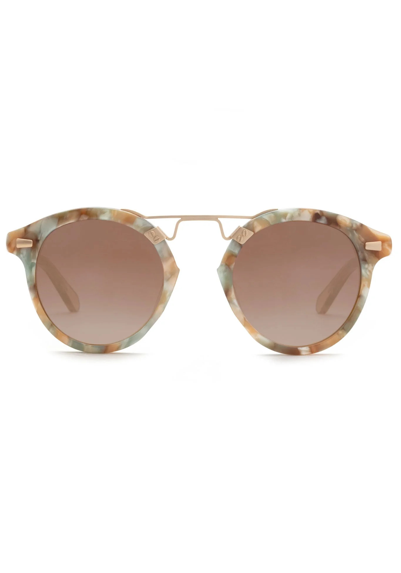 Pearlescent + Sweet Tea 12K Mirrored | KREWE Eyewear