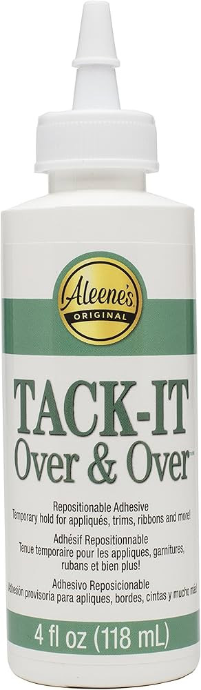 Aleene's 29-2 Tack-It Over & Over Liquid Glue 4oz, Clear | Amazon (US)