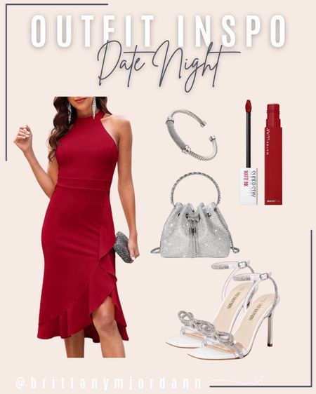 Date night outfit inspo from Amazon 

Amazon finds. Mom style. Red dress. Dinner party dress. Silver purse. Red lipstick. Silver bow heels.

#LTKparties #LTKMostLoved #LTKstyletip
