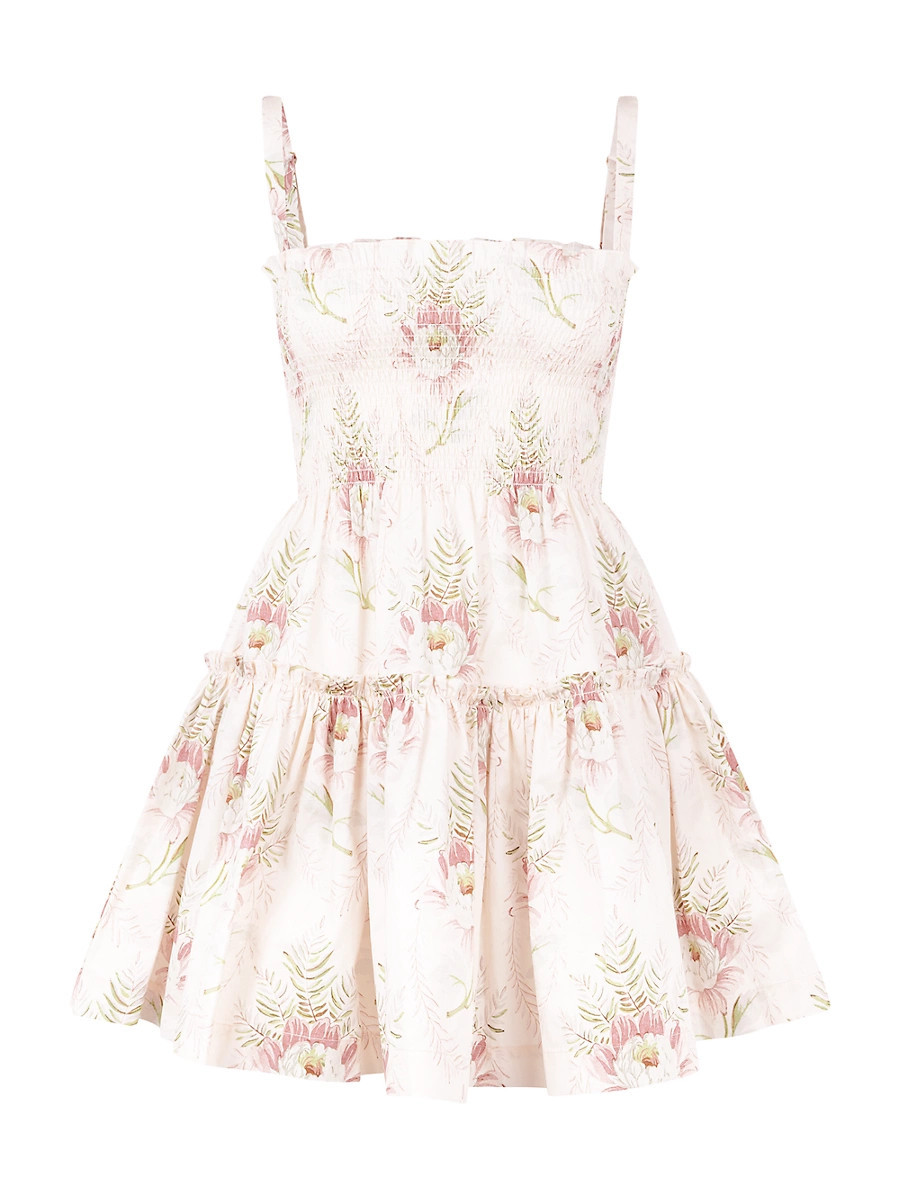 Women's The Seraphina Mini Nap Dress - Paradise Floral - Size XXS | Saks Fifth Avenue
