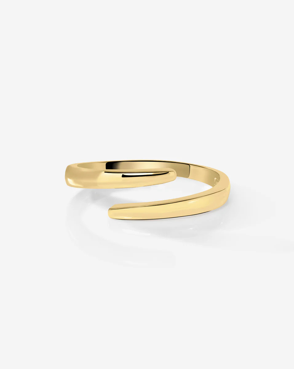 Open Gold Wrap Ring | Ring Concierge
