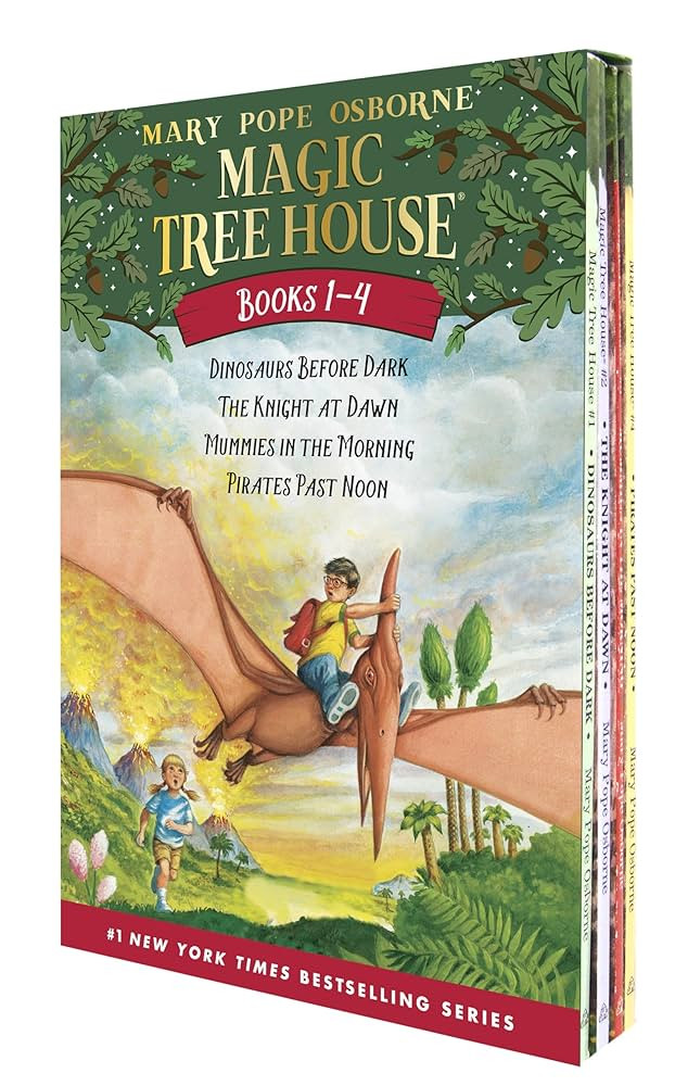 Magic Tree House Boxed Set, Books 1-4: Dinosaurs Before Dark, The Knight at Dawn, Mummies in the ... | Amazon (US)