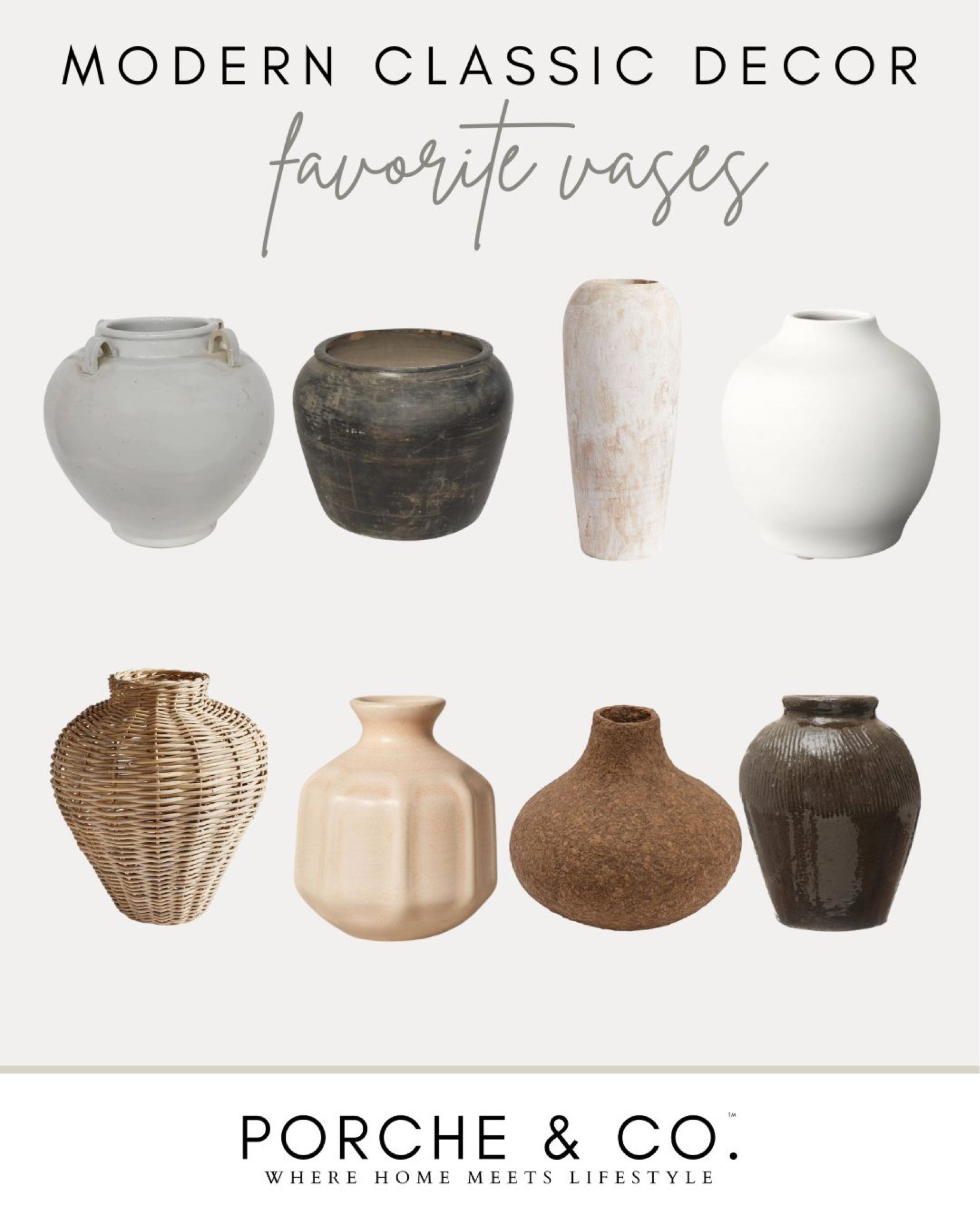 Modern classic decor
Vases
#moodboard #visionboard

#LTKFind #LTKhome #LTKstyletip