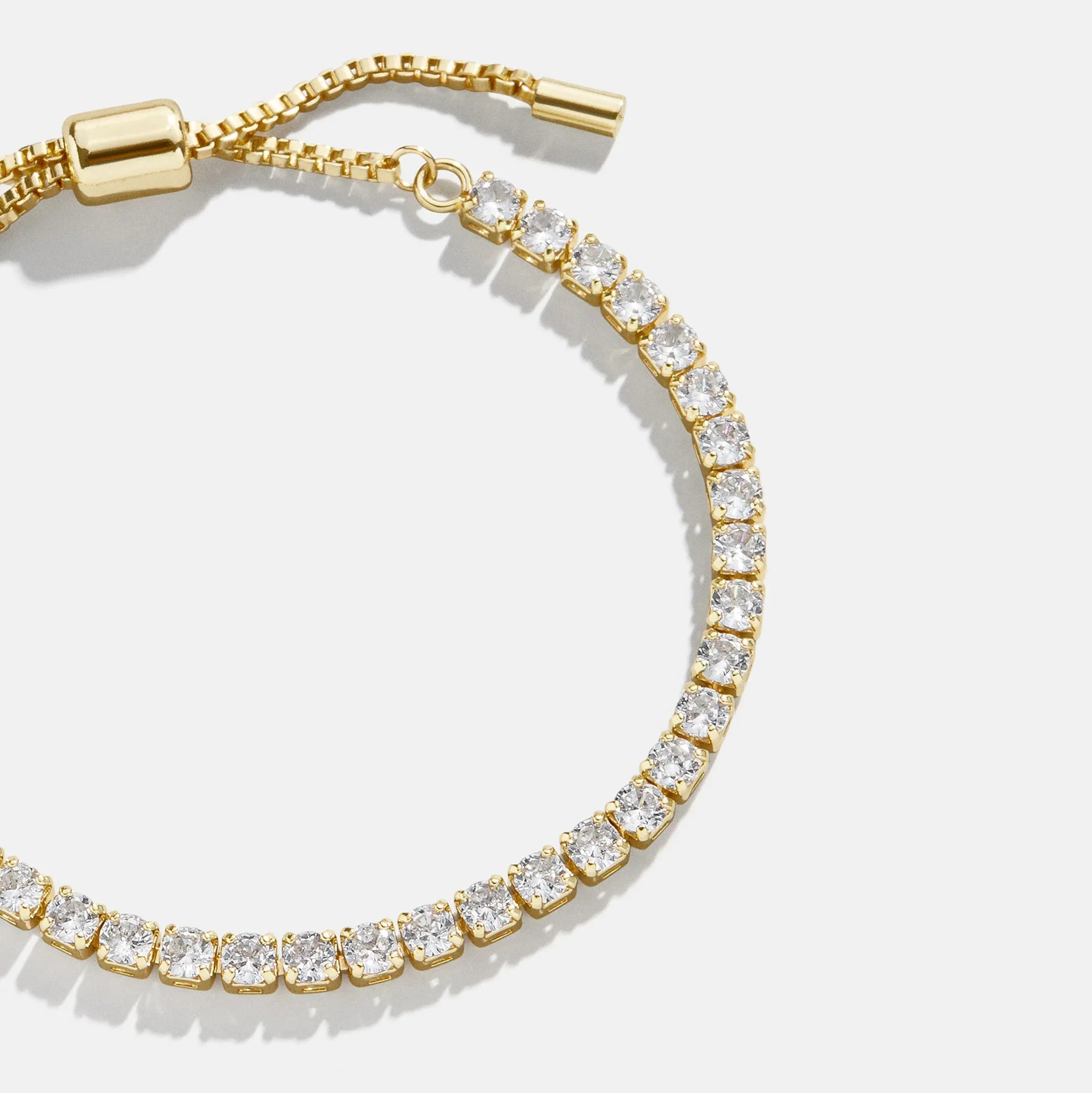 Bridget Cubic Zirconia Tennis Bracelet - Square | BaubleBar