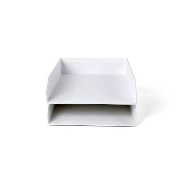 Hakan 2pk Letter Trays White - Bigso Box of Sweden | Target