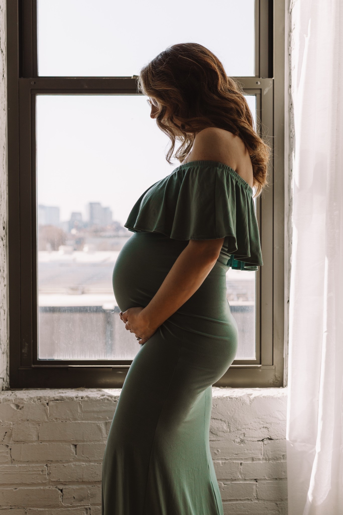 My maternity dress with our very last baby🤍 affordable, classy and beautiful🤰🏼 

#LTKmomlife #LTKBump #LTKootd
