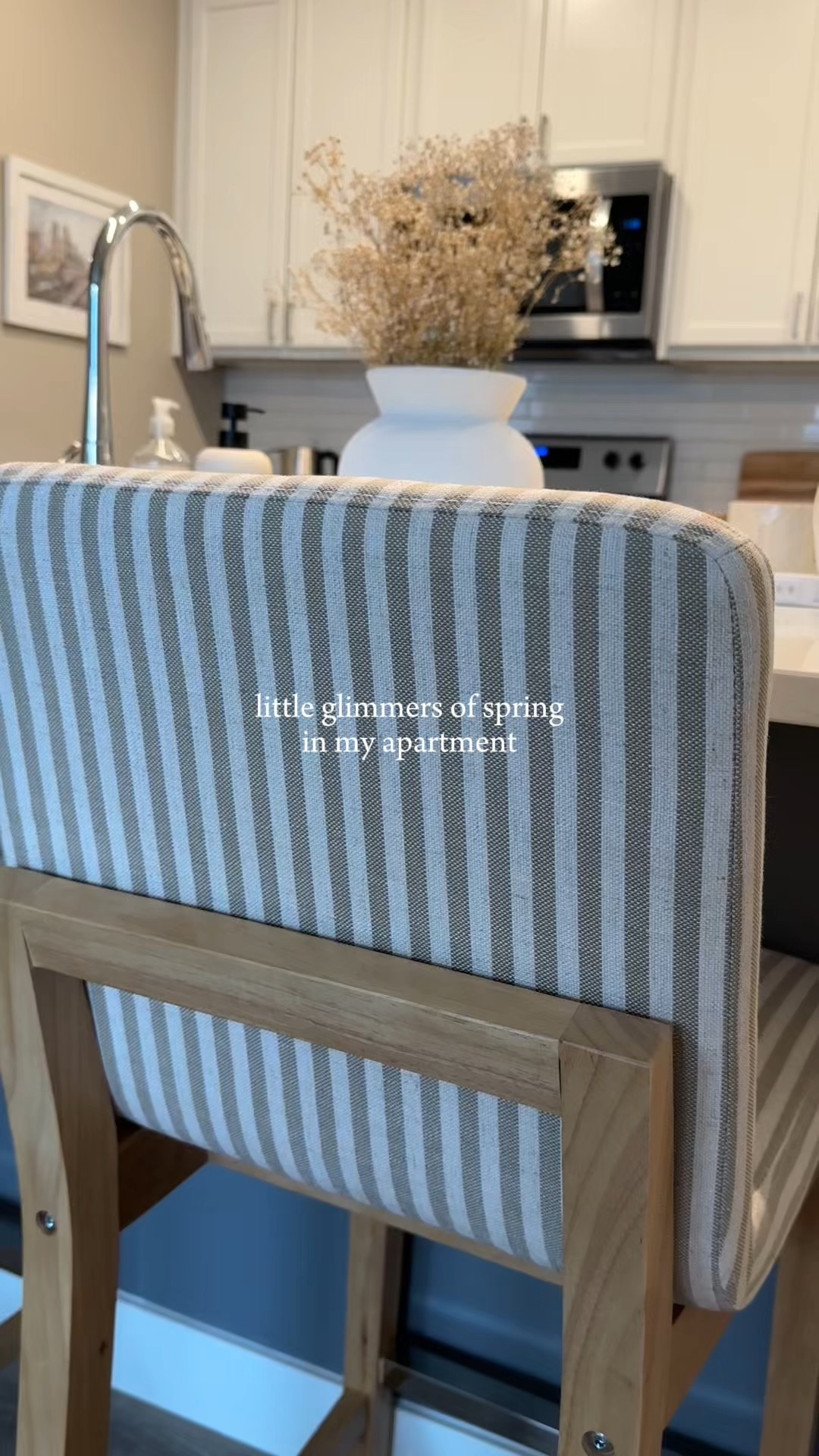 Glimmers of spring in my apartment these days! Spring decor, coastal grandma, pinstripes

#LTKHome #LTKFindsUnder50 #LTKSeasonal