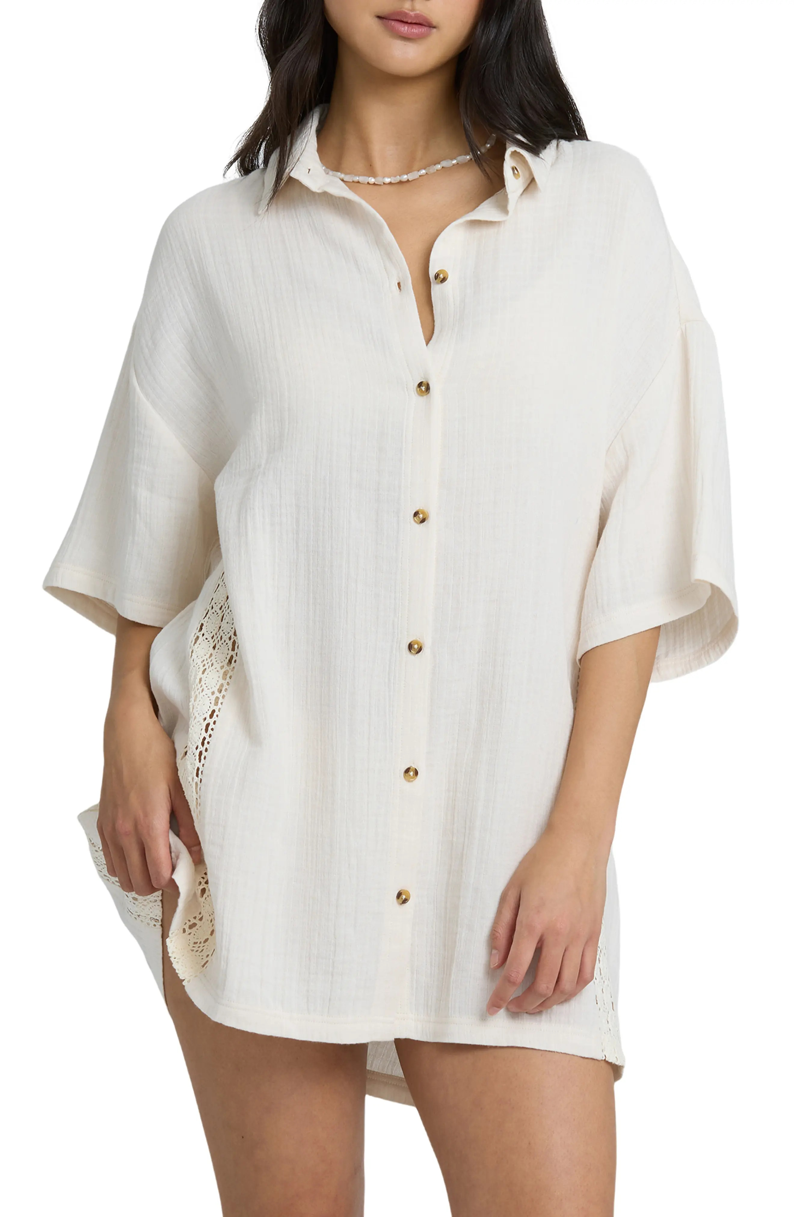 Feelin Fine Cover-Up Shirt (Women) | Nordstrom | Nordstrom