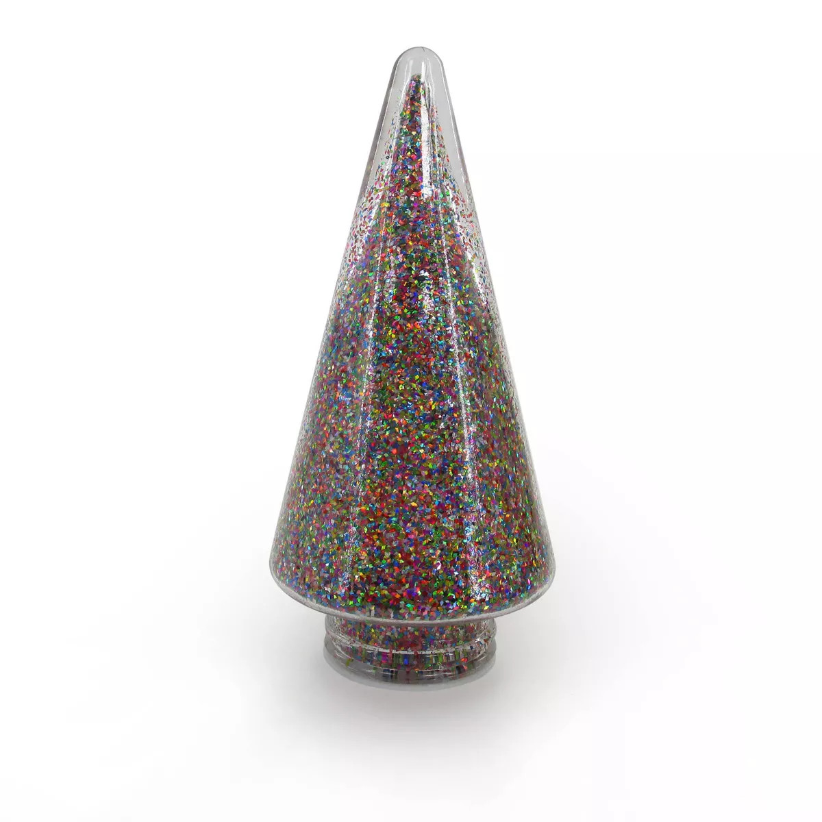 One Floor Glitter Filled Glass Tree - Bullseye's Playground™ | Target