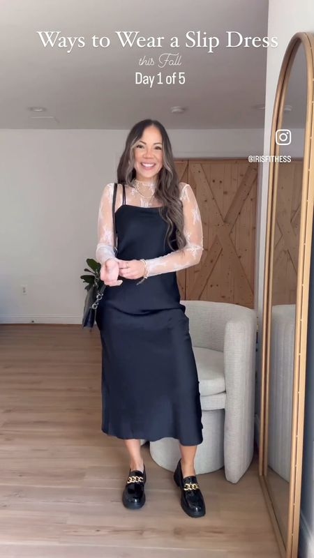 How to style a silk dress for fall. There is endless possibilities styling a slip dress for fall! Hope you get inspired with my slip dress styling videos, where I will be showing how to take this versatile piece from day to night, casual to mom life. 

#LTKstyletip #LTKVideo #LTKfindsunder100