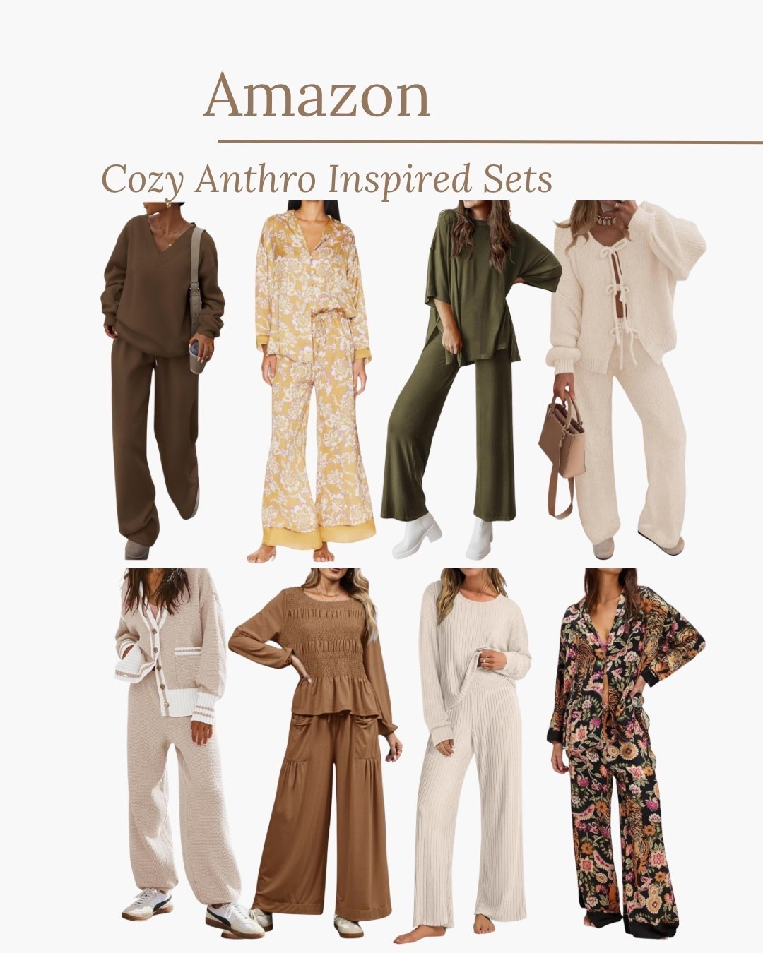 Cozy Anthro inspired sets from Amazon!

#LTKootd #LTKFindsUnder50 #LTKgrwm