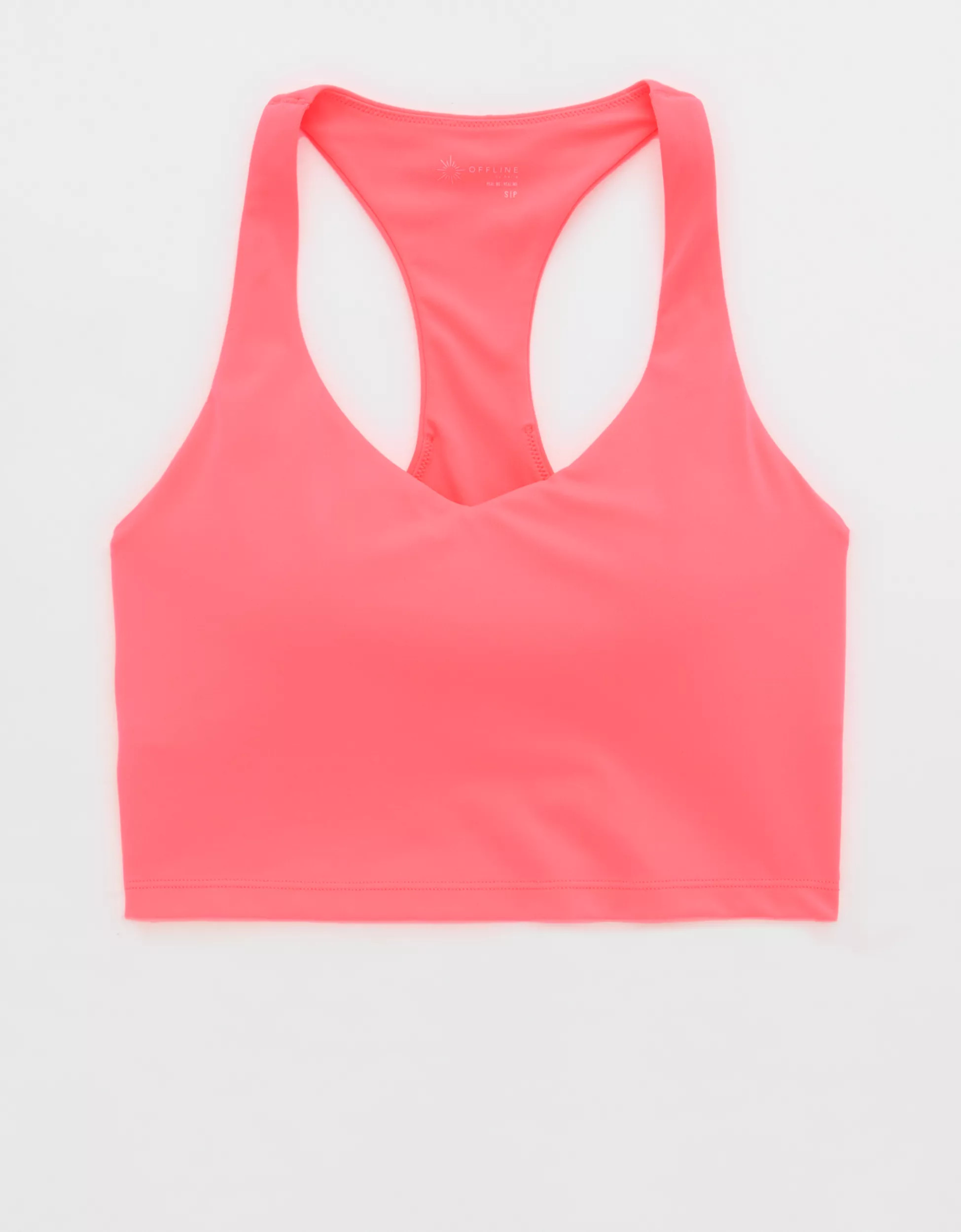 OFFLINE By Aerie Real Me Low Key Racerback Sports Bra | Aerie