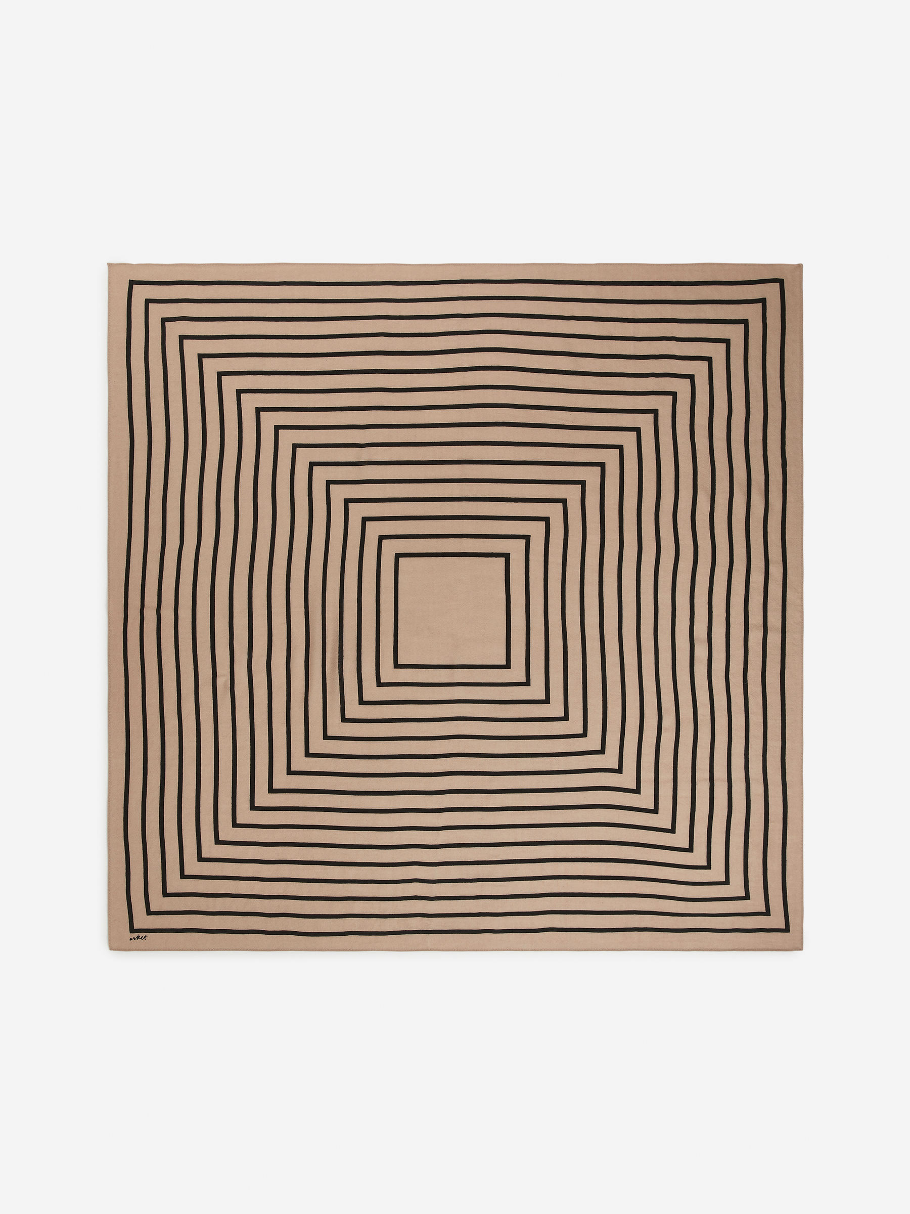 Printed Scarf – Beige/Black – Women – ARKET GB | Arket UK