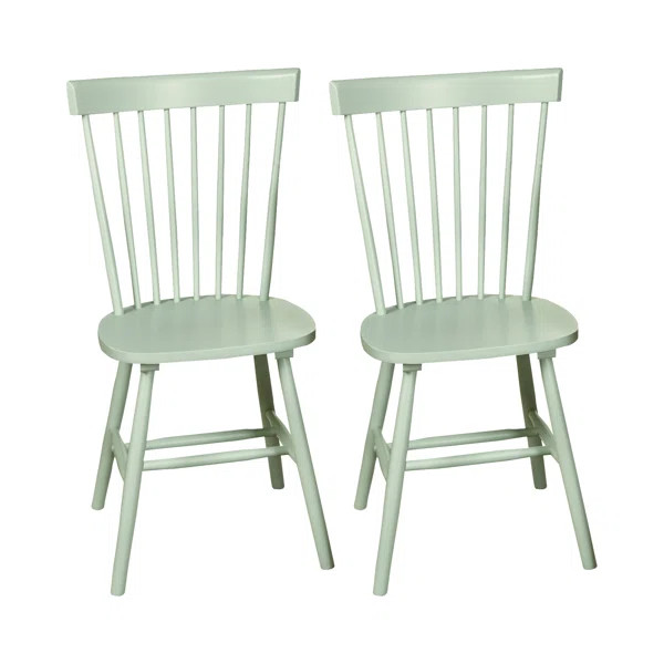 Roudebush Solid Wood Dining Chair (Set of 2) | Wayfair North America