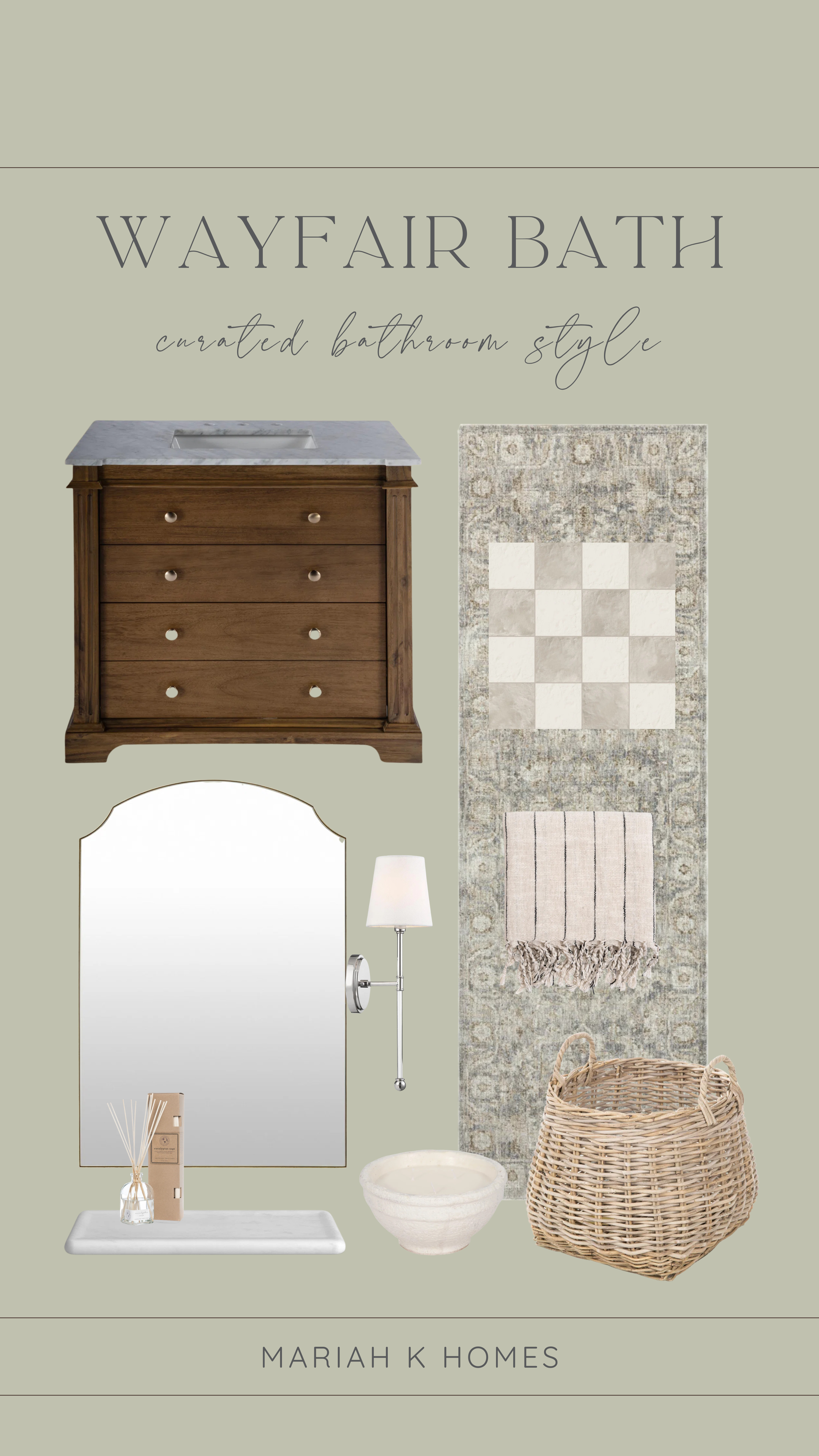 A well-styled bathroom is all about the details. These Wayfair finds strike the perfect balance between everyday function and elevated design, with a tile choice that feels classic and lasting. 

 #LTKHome #LTKSaleAlert