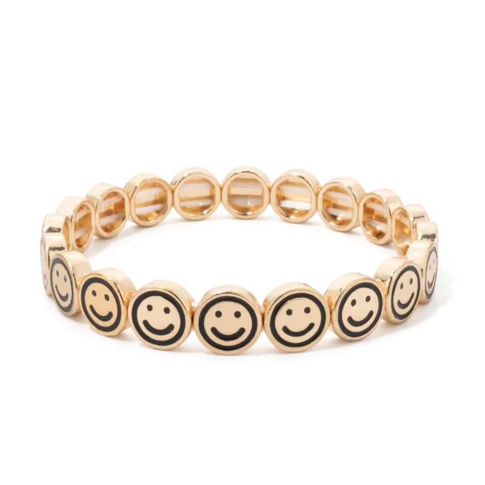 Amazon.com: ZENYG 1pc Alloy Face Bracelet For Women Beads Bracelet: Clothing, Shoes & Jewelry | Amazon (US)