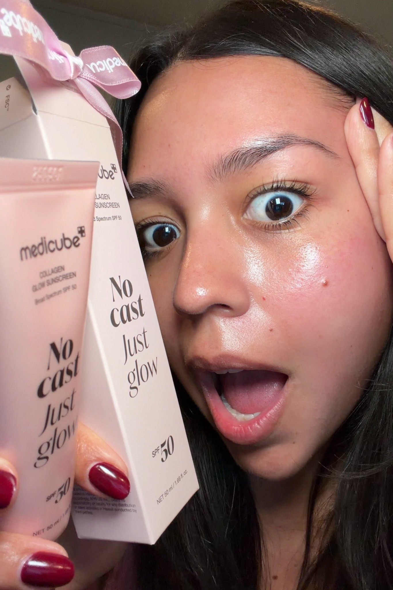 Winter sun, but make it luminous ☀️ The No Cast Just Glow Collagen Glow Sunscreen from Medicube keeps my skin hydrated, smooth, and glowing. Tap to shop! 

#LTKBeauty #LTKU #LTKCyberWeek