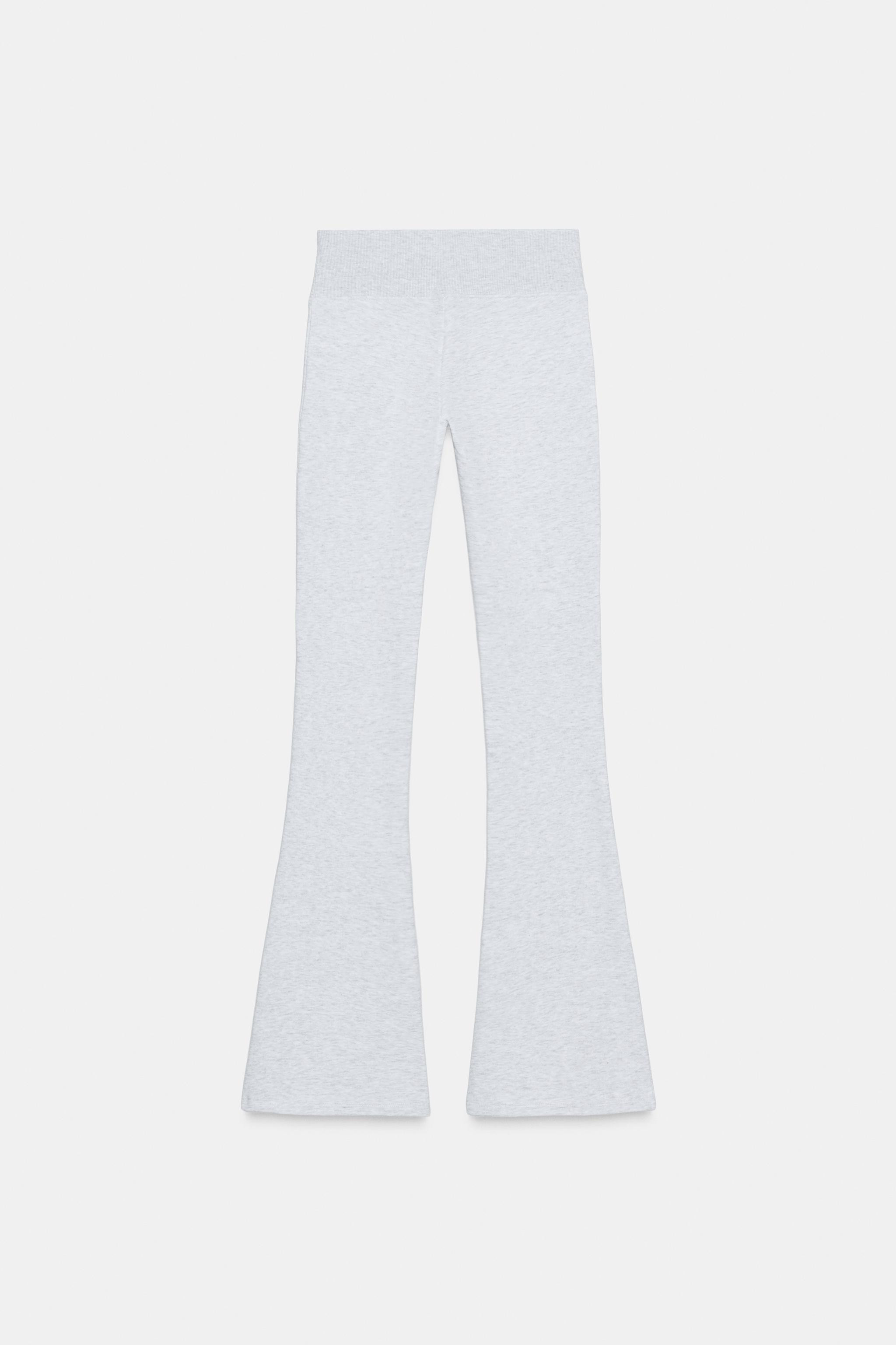 FLARE-HOSE AUS FELPA | Zara DE