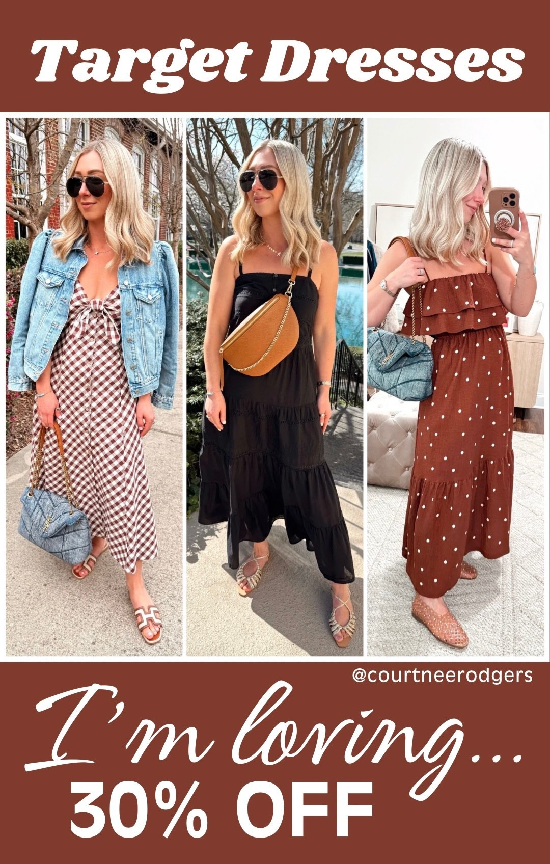 Target dresses I’m loving under $50! NOW 30% OFF!!! 🤎 Size small in the brown dresses, size XS in the black maxi dress 

Target dresses, dresses under $50, spring dresses

#LTKmomlife #LTKPetite #LTKootd