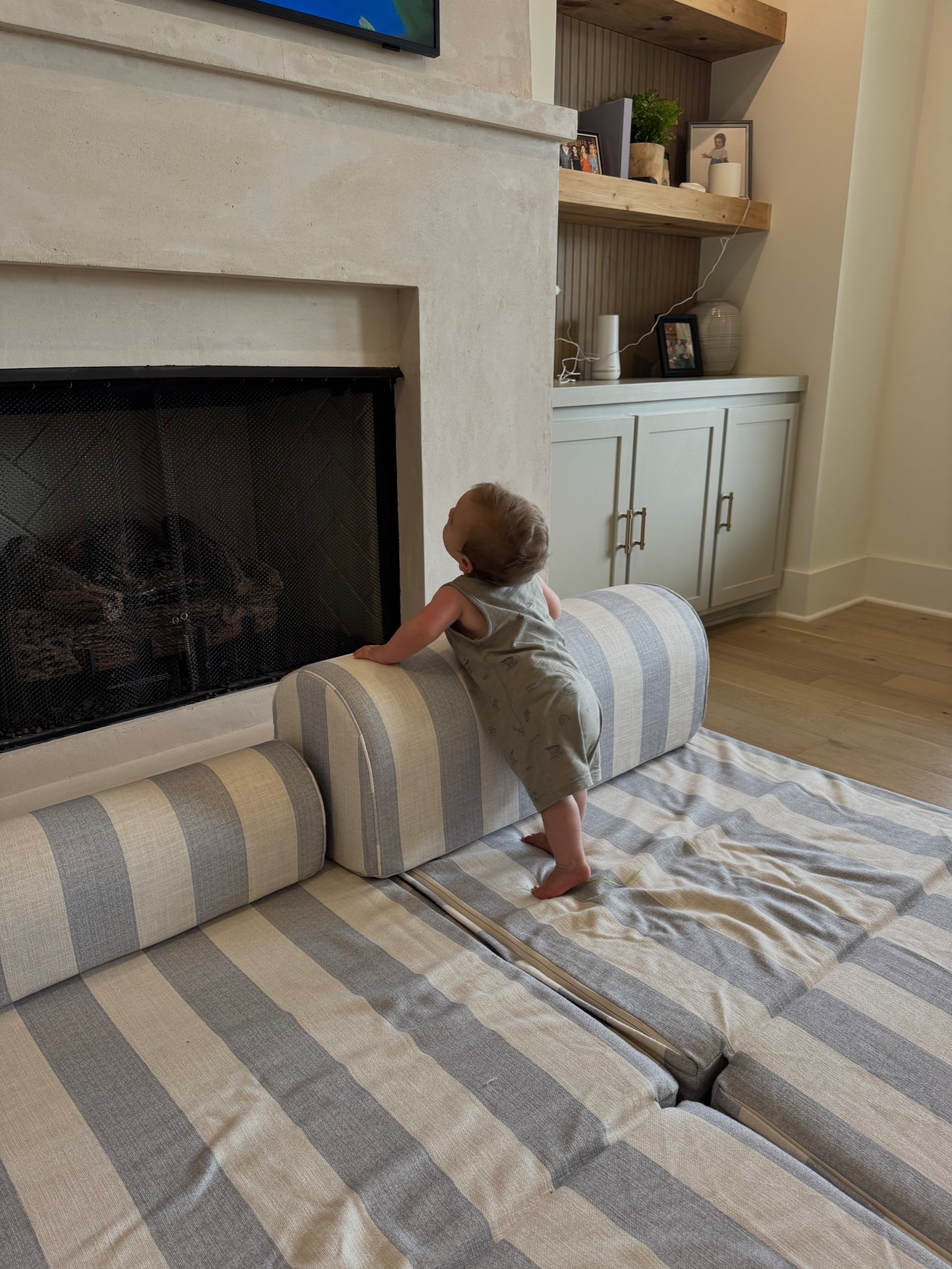 Could not be happier with our kid sofa purchase from House of Noa! My 3 year old and 8 month old love climbing on it. 

#LTKKids #LTKFamily #LTKHome