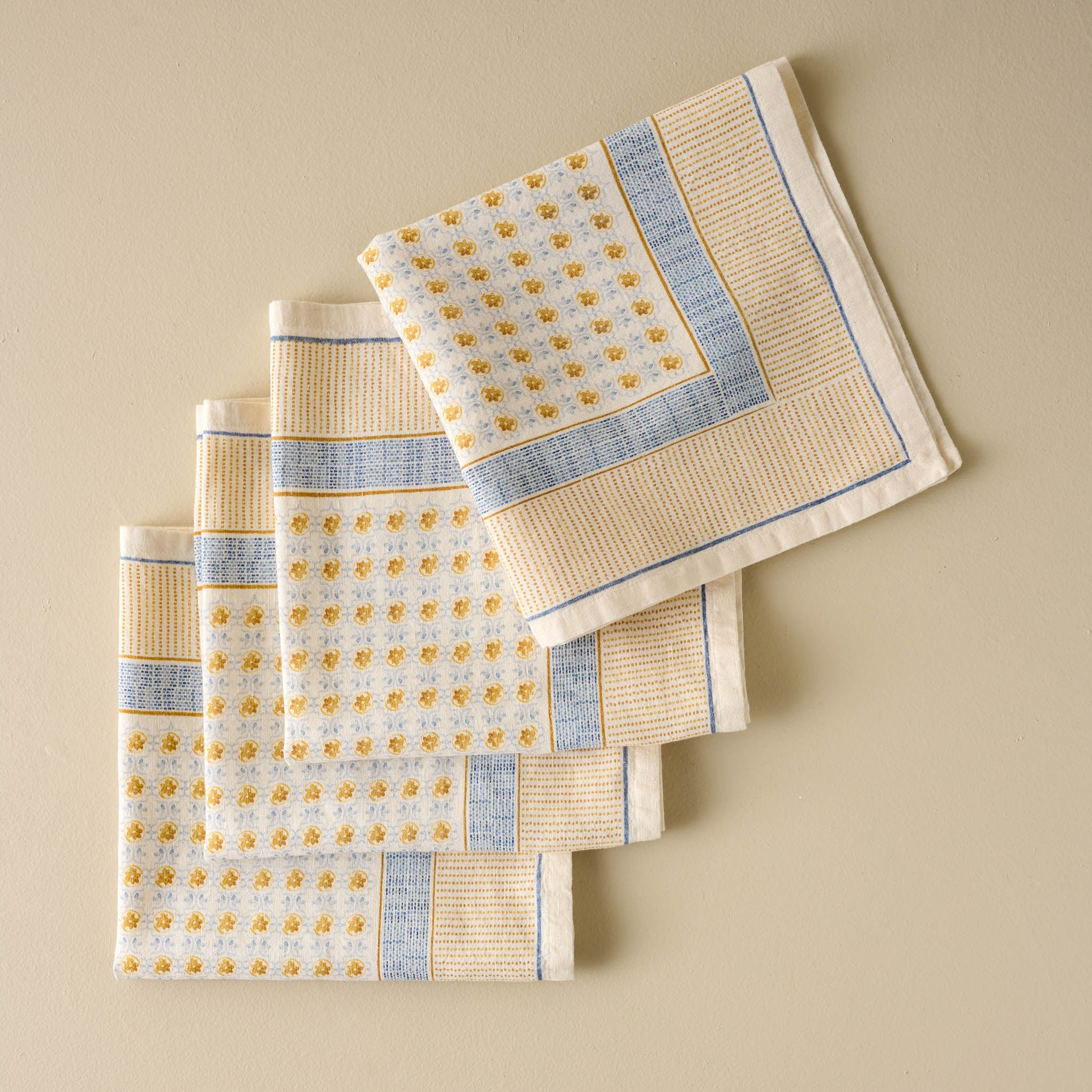 Luna Floral Printed Napkin Set of Four | Magnolia