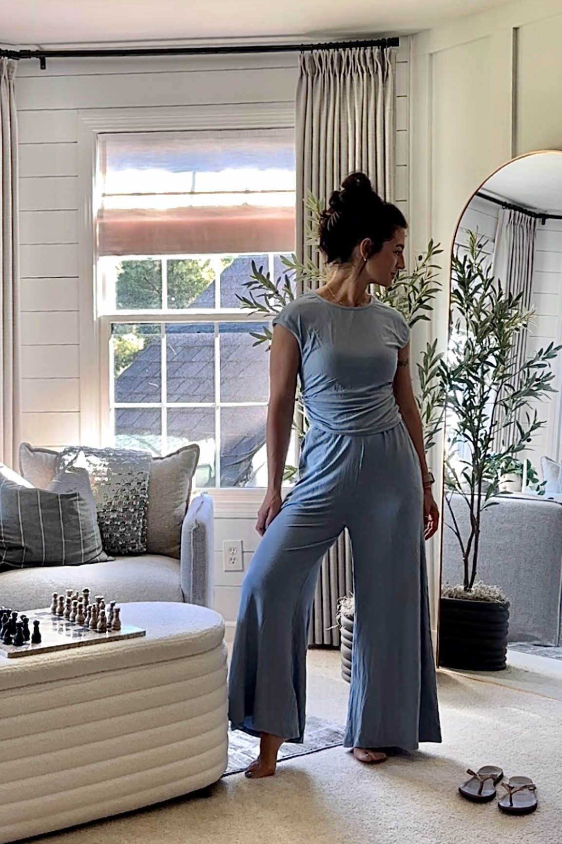 Lounge set under $40!
wearing size small 

#LTKSaleAlert #LTKOver40 #LTKFindsUnder50