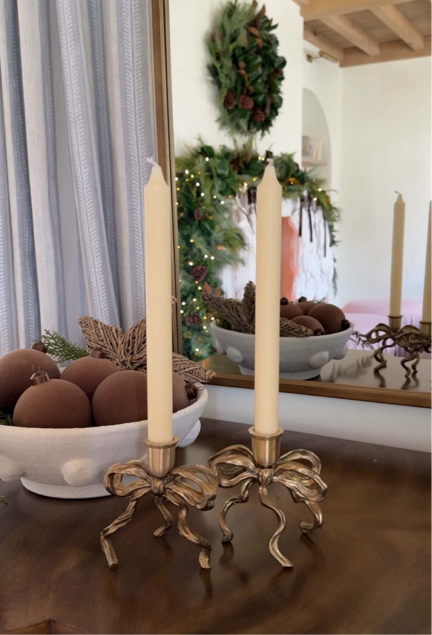 Bow candle holder, candle, gold, decor, holiday, French home

#LTKGiftGuide #LTKCyberWeek #LTKHoliday