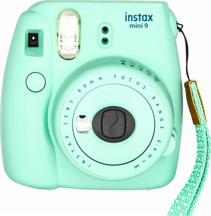Fujifilm Instax Mini 9 Instant Camera - Mint Green (Renewed) | Amazon (US)