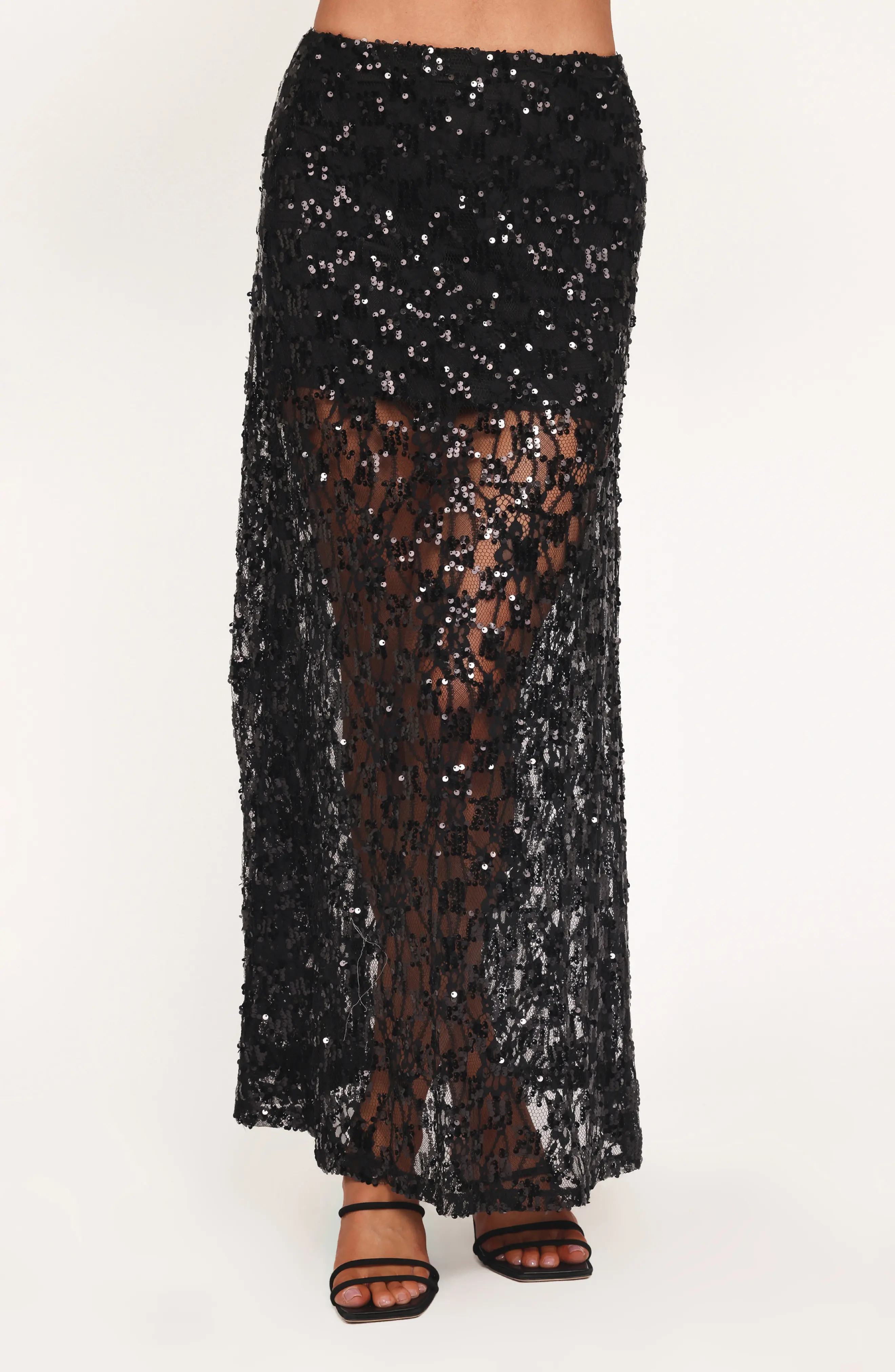 Yonder Sequin Lace Maxi Skirt (Women) | Nordstrom | Nordstrom