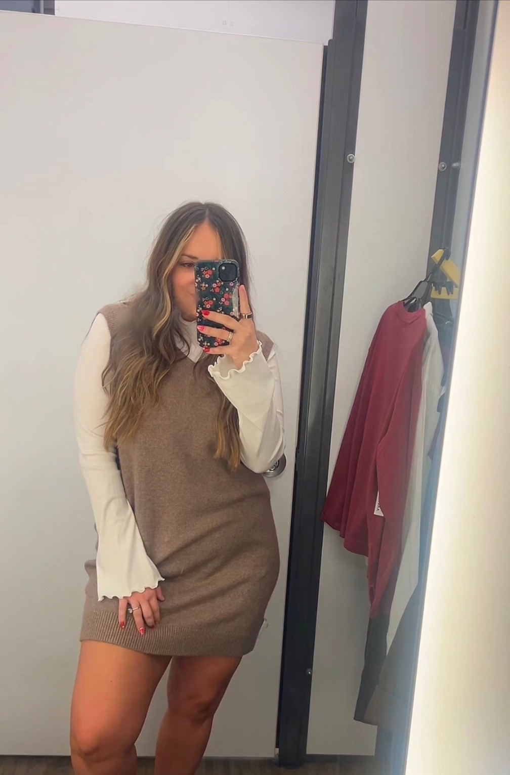 Feeling ready for fall in this sweater dress 🍂 @oldnavy #sweaterdress 

#LTKMidsize #LTKHoliday #LTKSeasonal