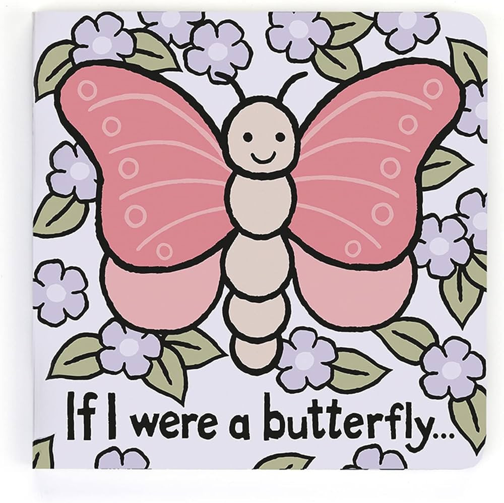 Jellycat If I were A Butterfly Board Book for Baby | Amazon (US)