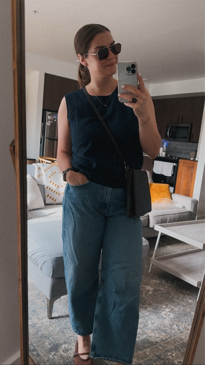 When mom keeps her bags from years ago— you benefit MEGA!

I love mixing in vintage items with new. It adds character and interest to your outfits 🫶

Comment ‘shop’ for everything else 

#vintagecoach #shopsecondhand #coach #citizensofhumanity #quince #intentionallyblank #jellies #midsizefashion #midsizeootd