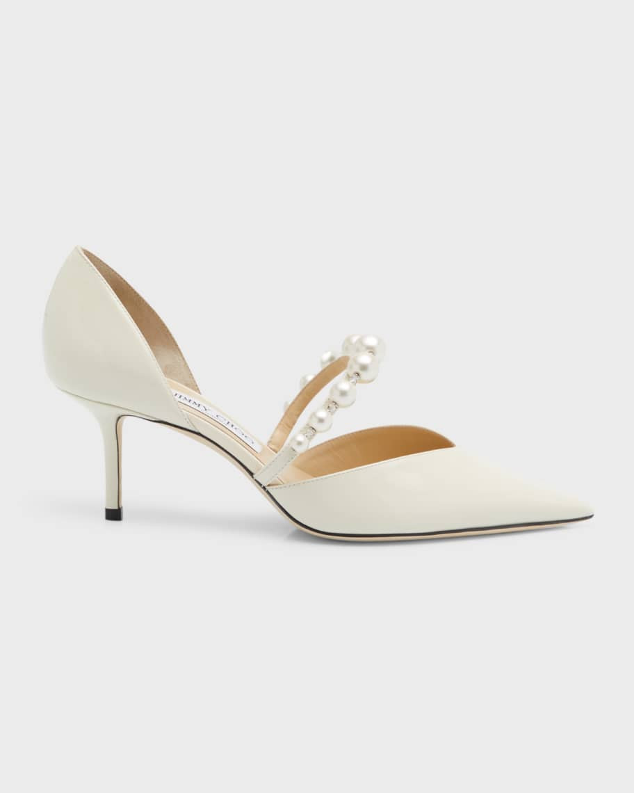 Aurelie d'Orsay Pearly Band Pumps | Neiman Marcus