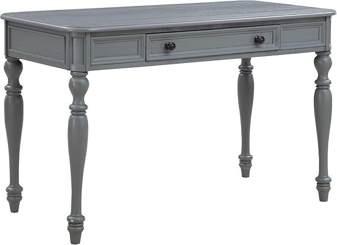 OSP Home Furnishings Country Meadows 48 Inch Writing Desk with Drawer, Plantation Grey | Amazon (US)
