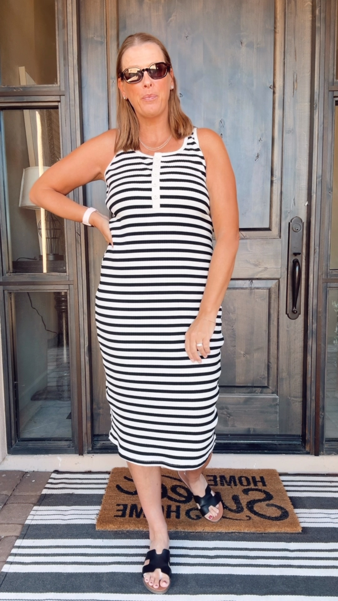 The perfect striped dress 

Striped bodycon dress, target finds, target dress, vacation dress, effortless style, elevated casual outfit , outfit of the day, style over 40, mom outfit 

#LTKSeasonal #LTKOver40 #LTKootd
