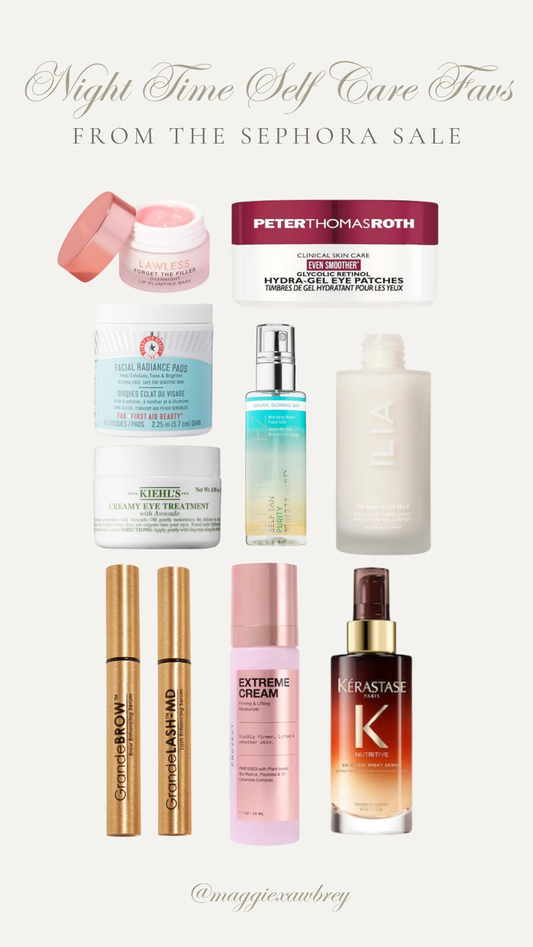 these leave me waking up and feeling fab every time ✨

#nightimemusthaves #selfcarefavs #sephorasale 

 