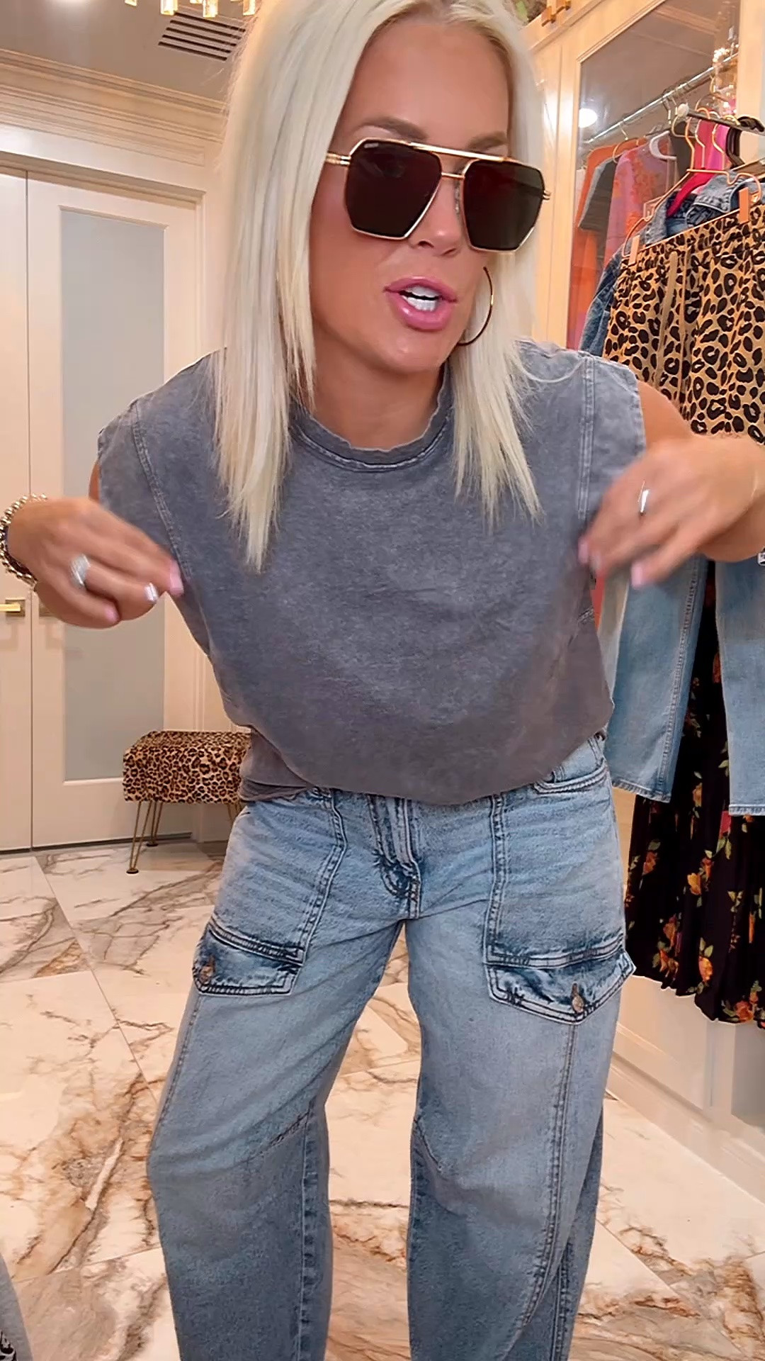 Top is Amazon - small
Jeans size 29