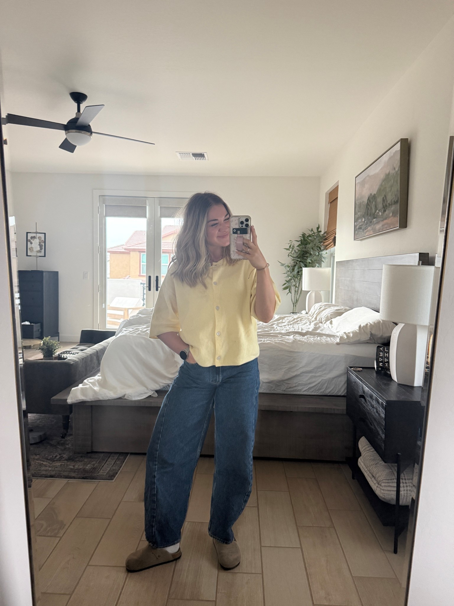 This yellow sweater makes me happy!💛☺️ Perfect for transitioning into cooler months! I sizes up in the cardigan and down in the pants.

#LTKmomlife #LTKPetite #LTKStyleTip