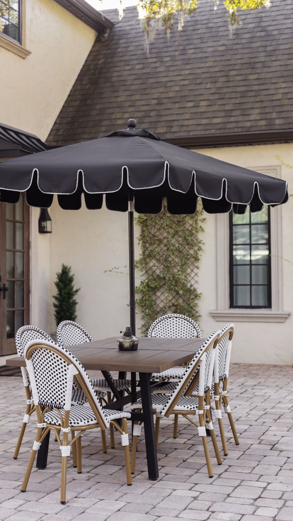 Our French bistro patio chairs one year later! These are the most durable and low maintenance chairs I’ve purchased, and you can’t beat the value for the price. Linking these + a few similar options from @wayfair below! #wayfair #wayfairpartner 

#LTKHome