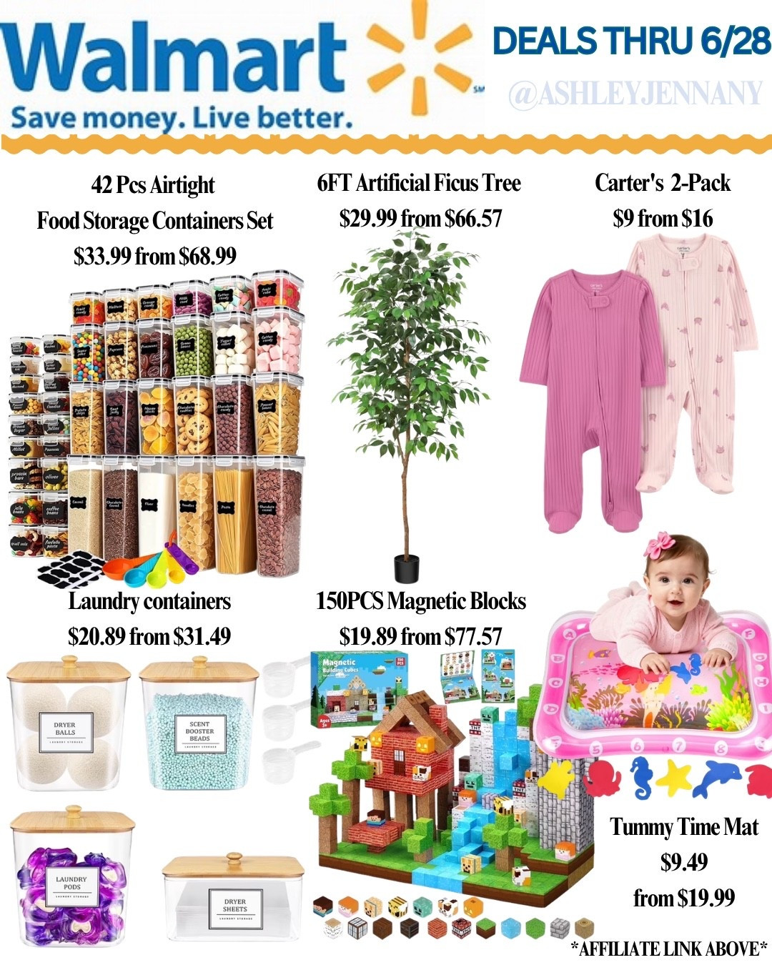 Walmart deals

#LTKHome #LTKSaleAlert #LTKBaby
