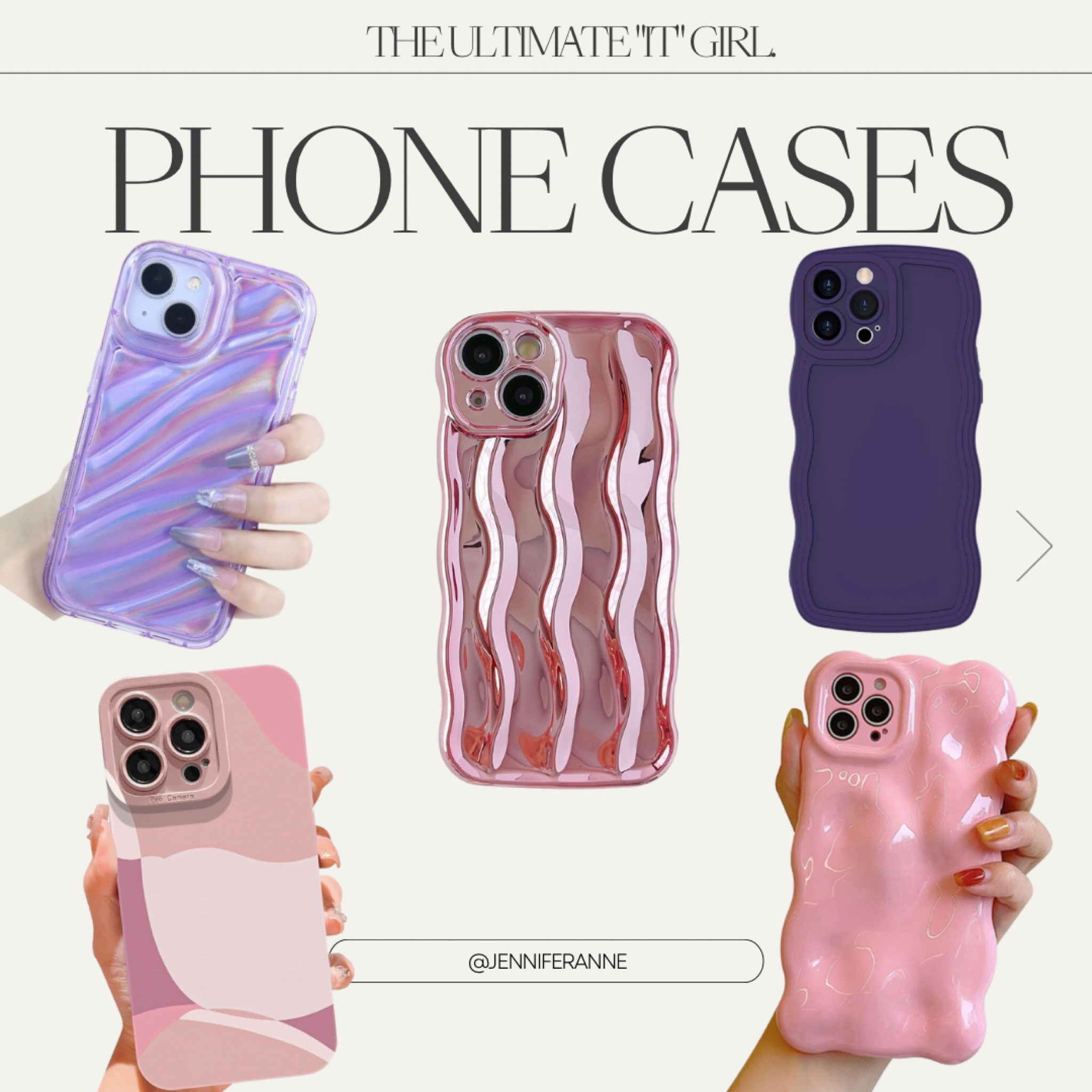 Elevate your style with these attention grabbing iPhone cases. Details can punch up your mirror selfies babes • iPhone Cases • Pink Aesthetic • Phone Cases • Enjoy, Xx! 

#LTKfindsunder50 #LTKstyletip #LTKU