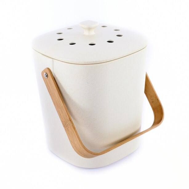 BAMBOOZLE COMPOST BIN NATURAL | Indigo (CA)