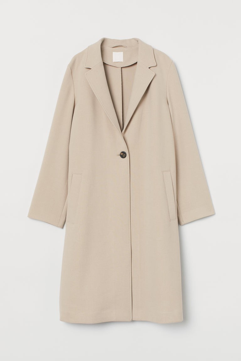 H & M - Single-breasted Coat - Beige | H&M (US + CA)