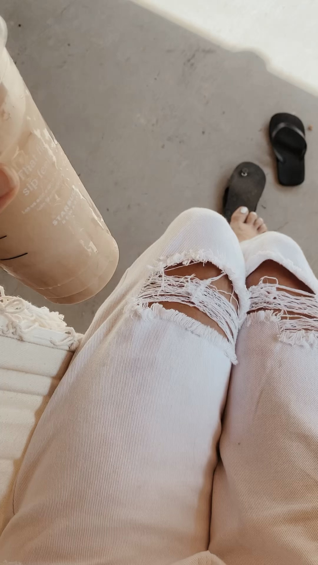 white jeans for summer / linked along with affordable sandals that match everything ✨ 
Happy Weekend! 

#LTKtravel #LTKSeasonal #LTKshoecrush