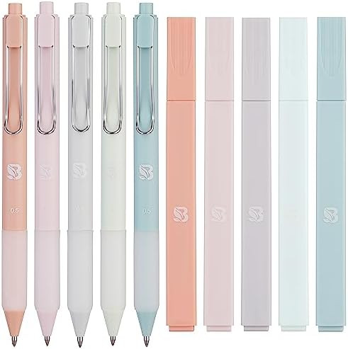 DIVERSEBEE Dual Tip Bible Highlighters and Pens No Bleed, 8 Pack Assorted Colors Quick Dry Highli... | Amazon (US)