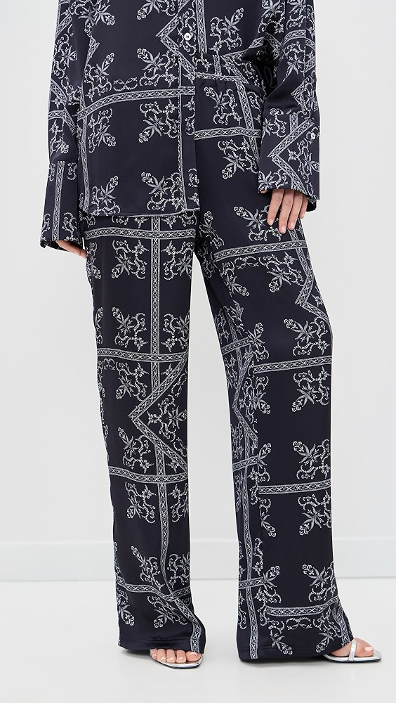 Amira Satin Trousers | Shopbop