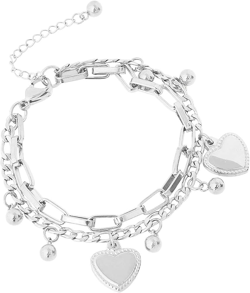 ZKXYFFS Bangle Bracelets for Women 925 Sterling Silver Bracelet Ladies Fashion Jewelry Simple Adj... | Amazon (US)